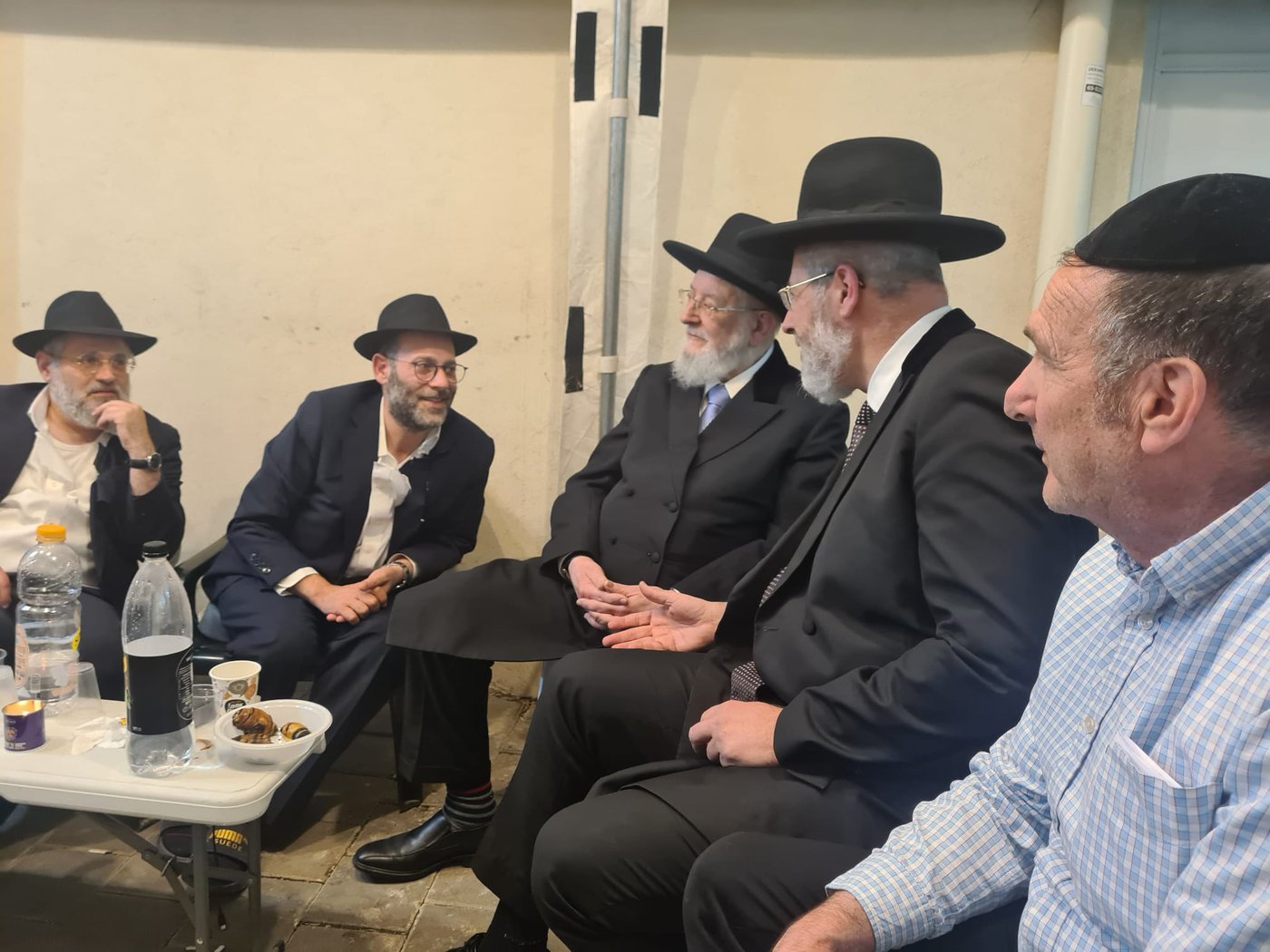 ניחום אבלים אצל יוסי ערבליך