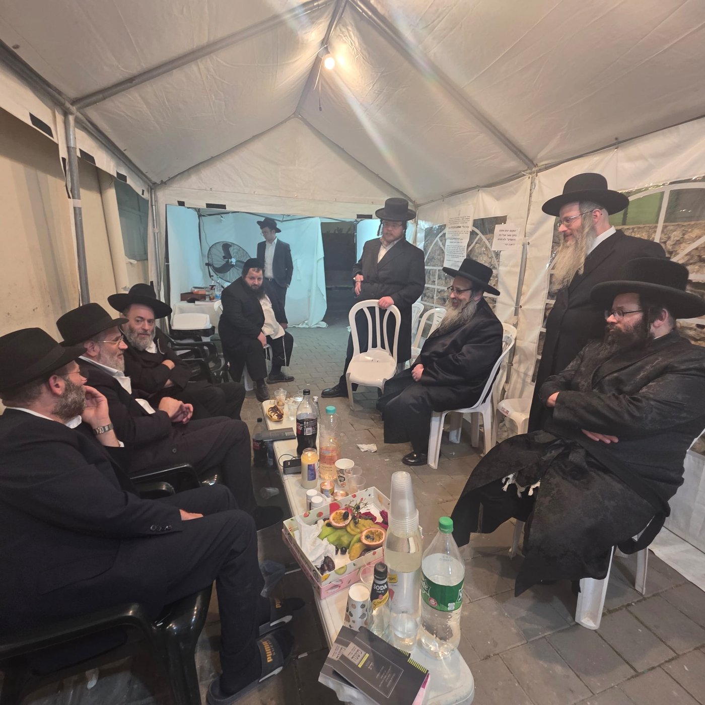 ניחום אבלים אצל יוסי ערבליך