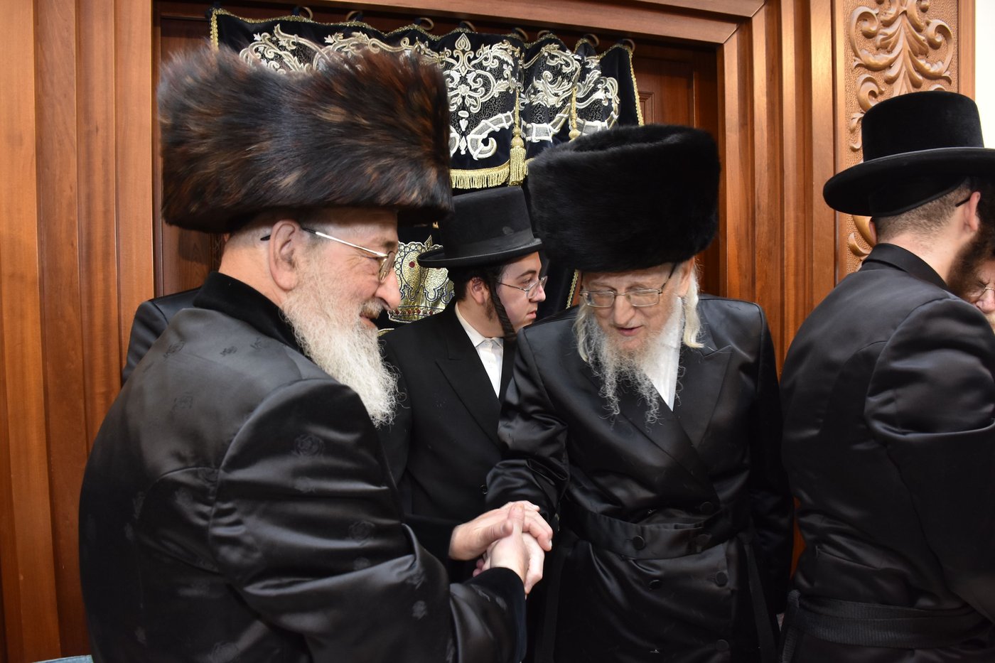שמחת התנאים בחצרות אוז'רוב טריסק