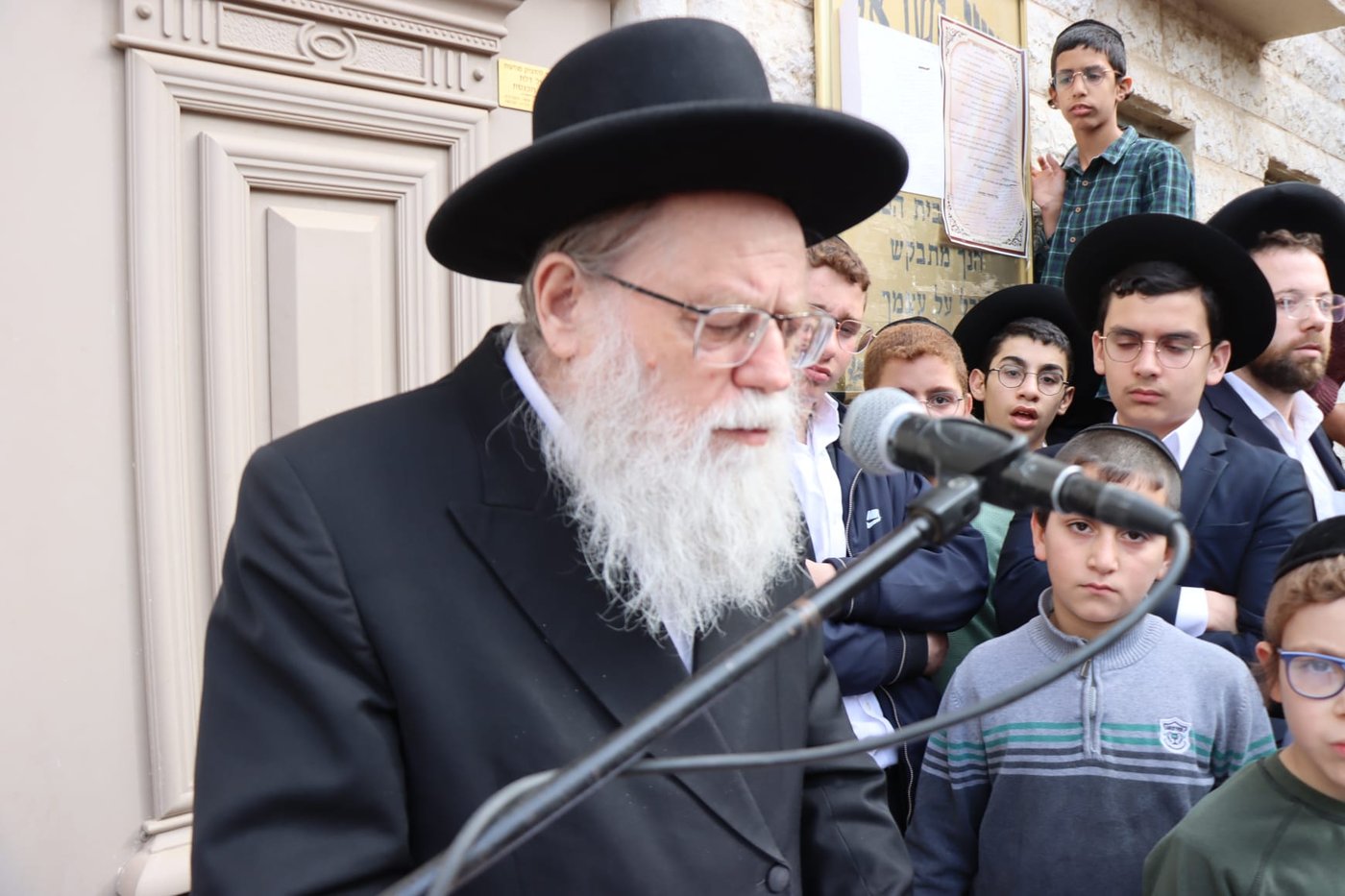 הלוויית הגאון רבי ישעיהו פרנקל זצ"ל