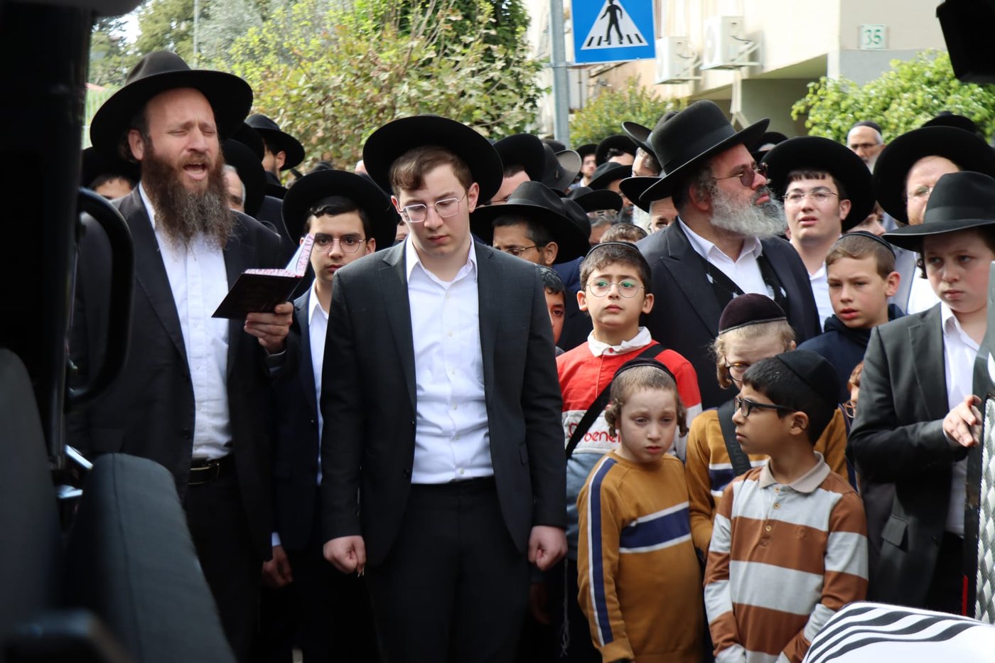 הלוויית הגאון רבי ישעיהו פרנקל זצ"ל