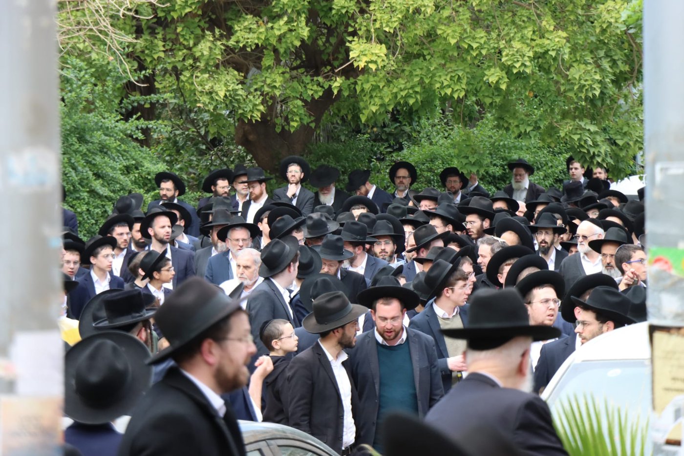 הלוויית הגאון רבי ישעיהו פרנקל זצ"ל