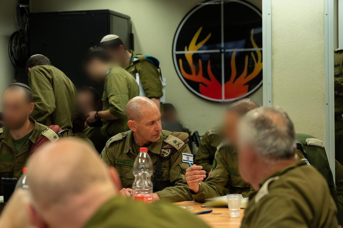 מפקד פיקוד הצפון בהערכת מצב בפיקוד