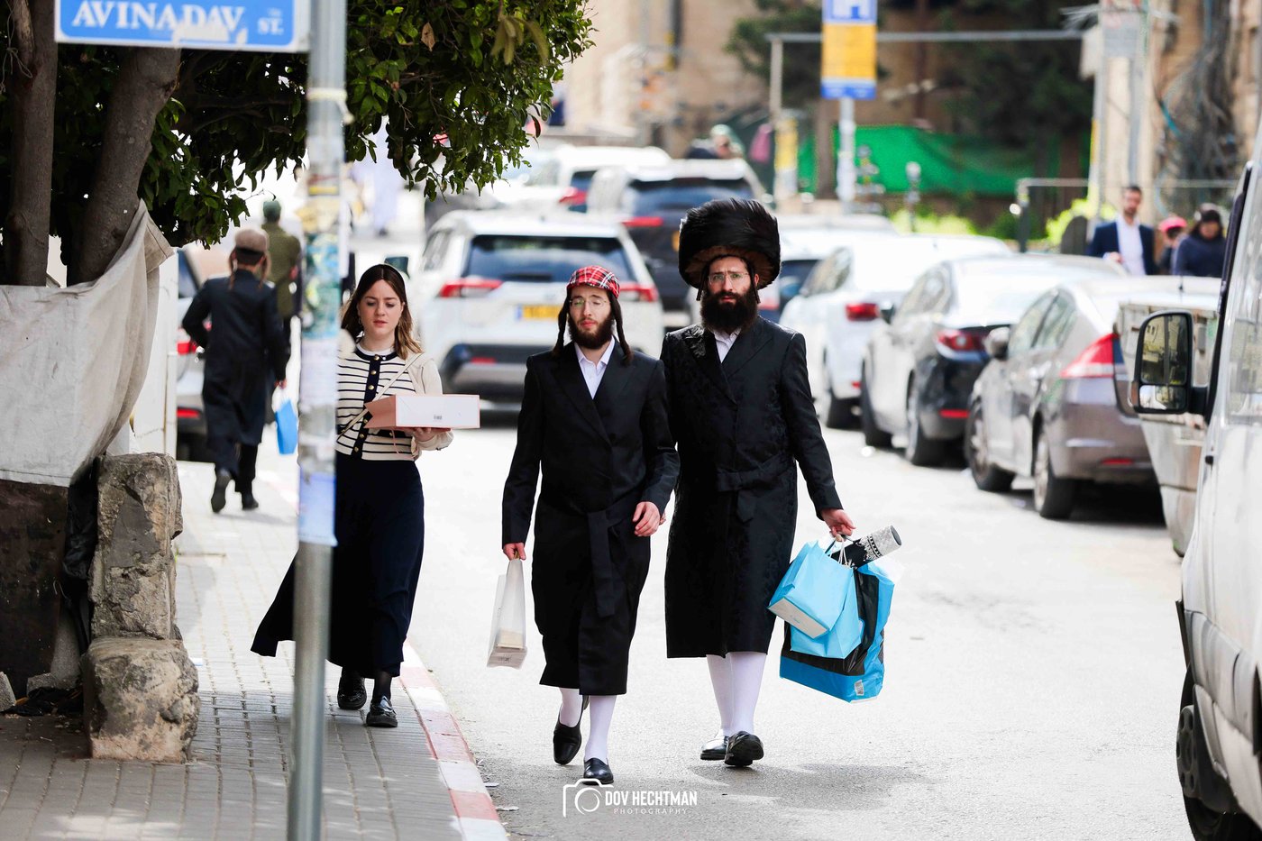 אווירת חג הפורים בירושלים