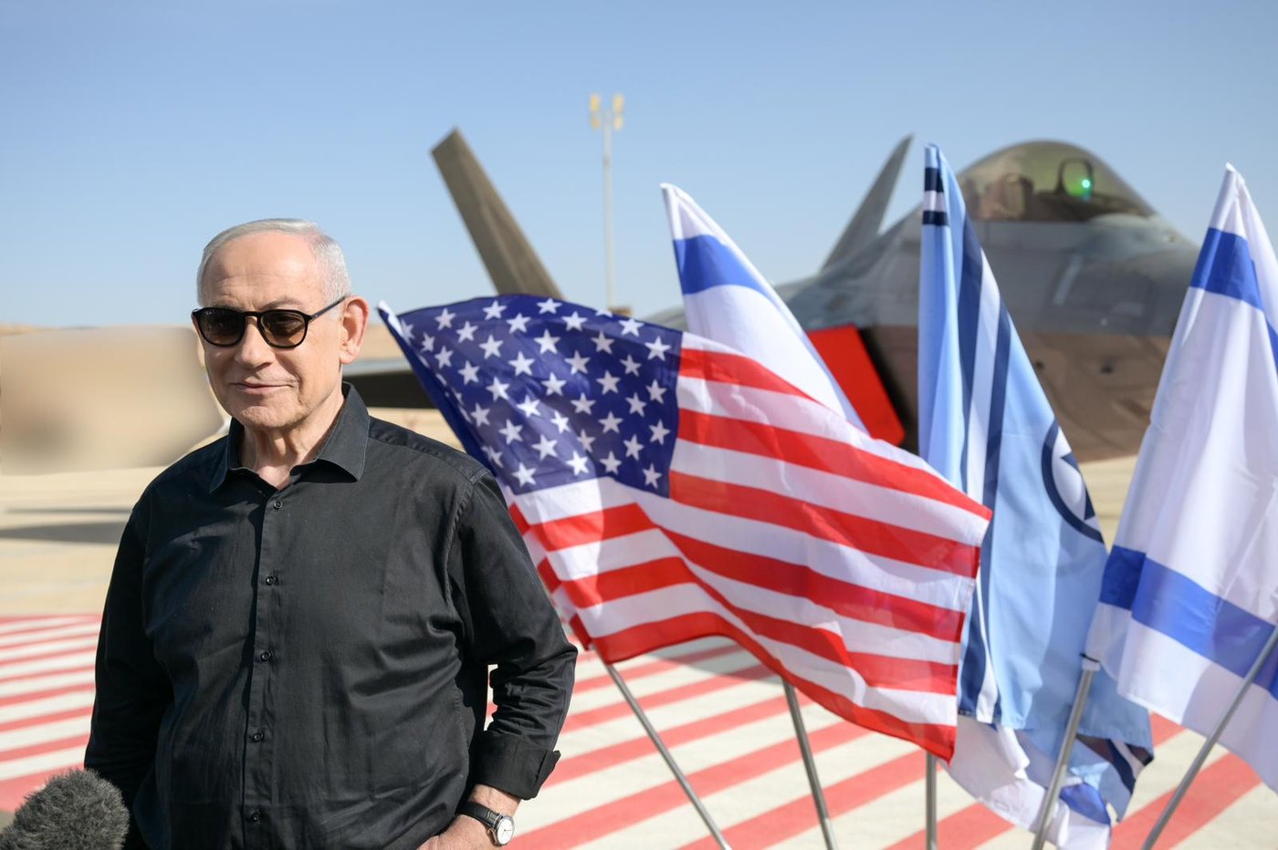 הפגישה של נתניהו עם הטייסים האמריקנים וההצהרה שהשמיע | צפו