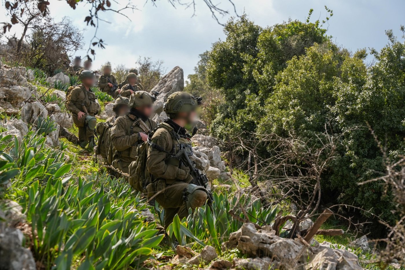 לוחמי צה"ל בדרום לבנון