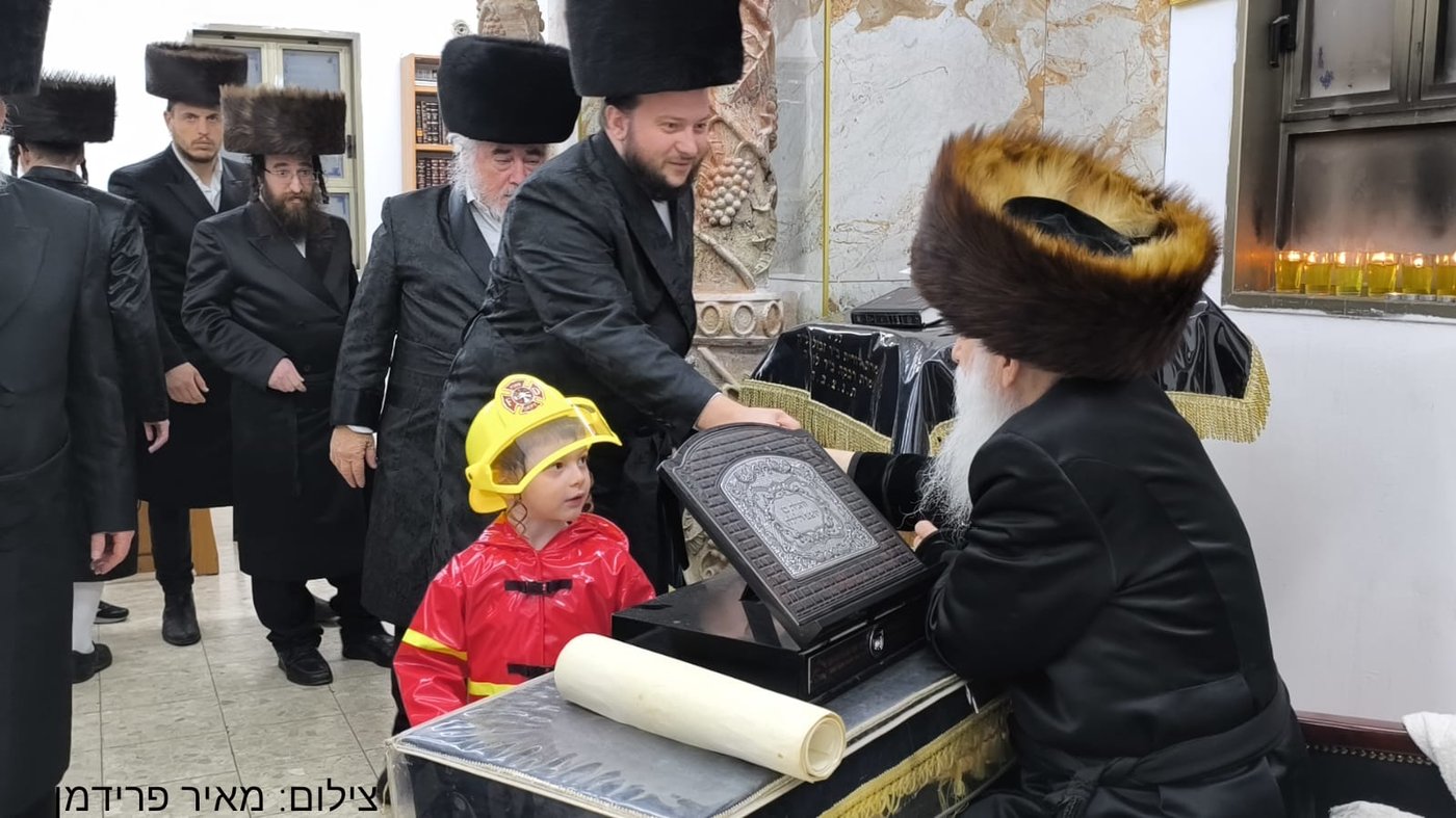 פורים בחצה"ק בוטושאן