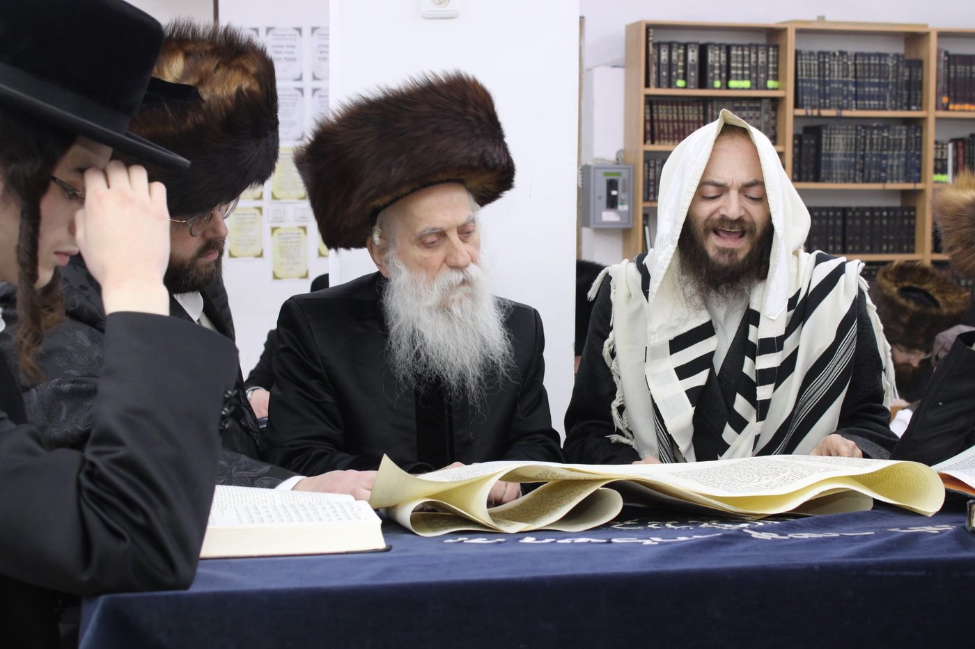 פורים בחצה"ק בוטושאן