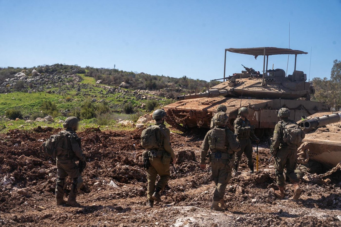 לוחמי צה"ל בדרום לבנון
