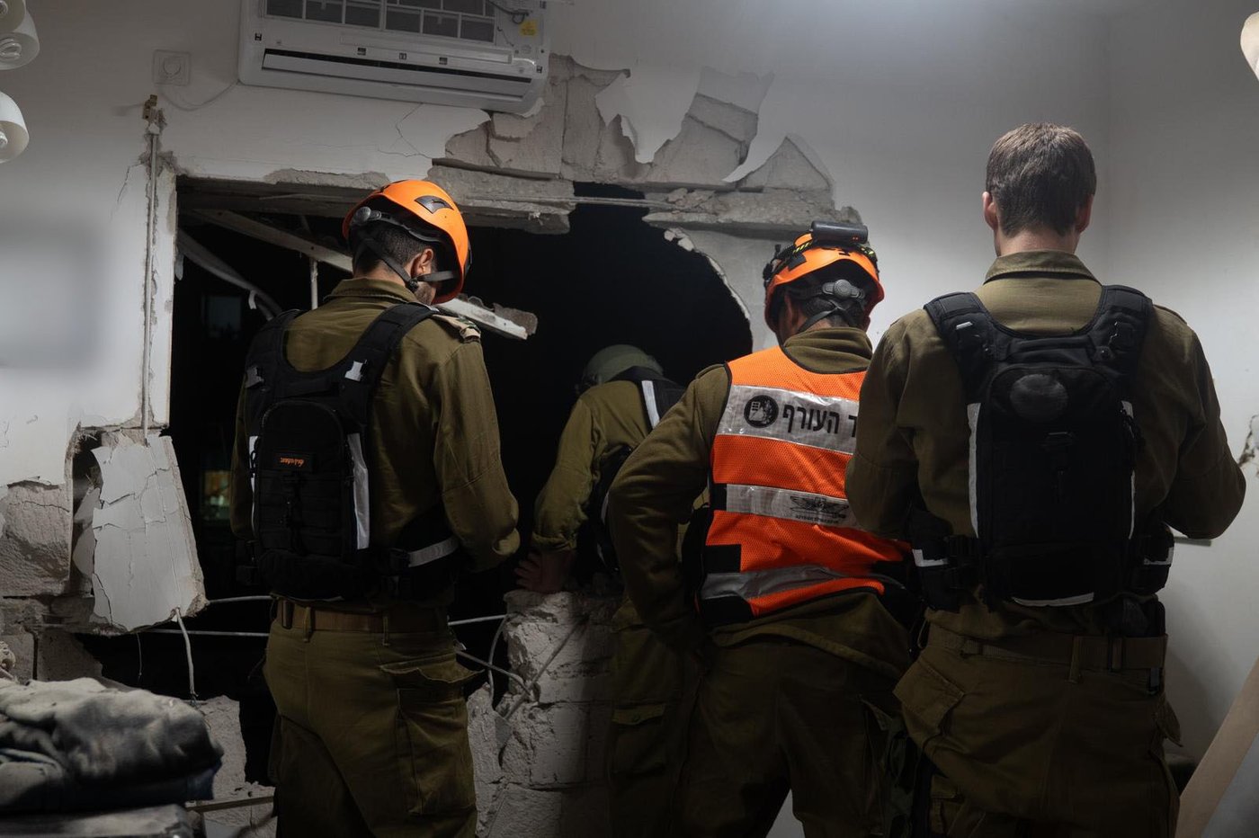 כוחות פיקוד העורף בזירה בחולון
