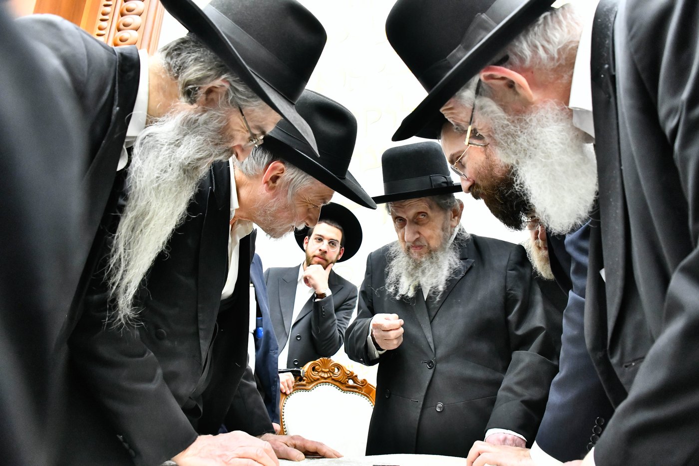 הגר"ד לנדו בשיחה בישיבת בית מדרש עליון