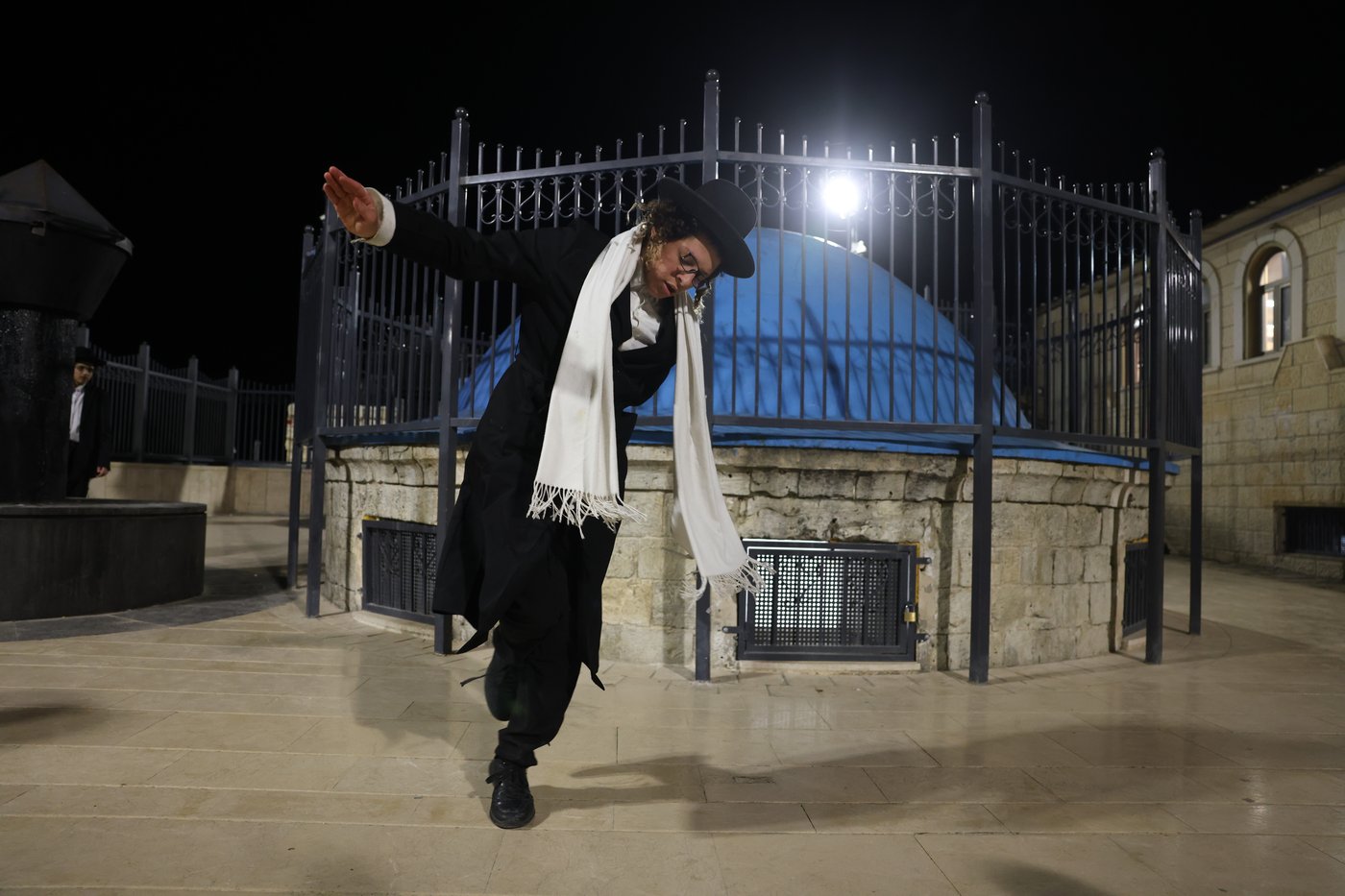 קבר הרשב"י במירון בצל המלחמה