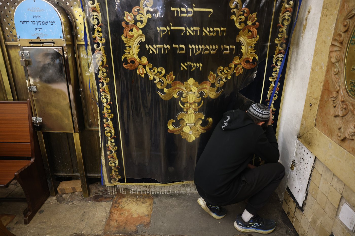 קבר הרשב"י במירון בצל המלחמה