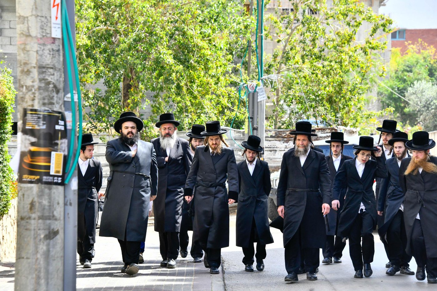 האדמו"ר מסאדיגורה בברכת האילנות 
