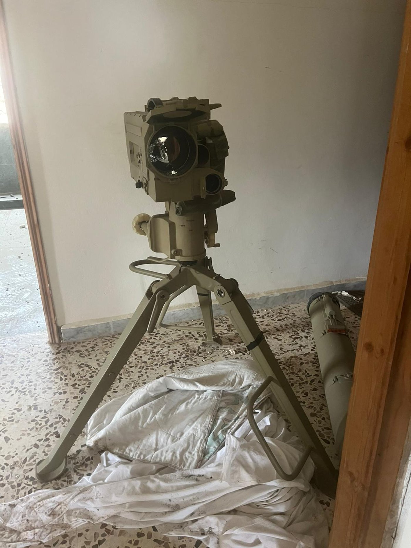 עמדת טילי נ"ט ואמצעי הלחימה שאותרו