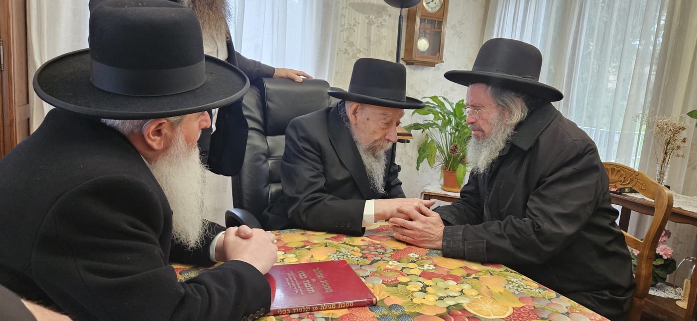מסע הגר"ד כהן והגר"ש גלאי בצרפת