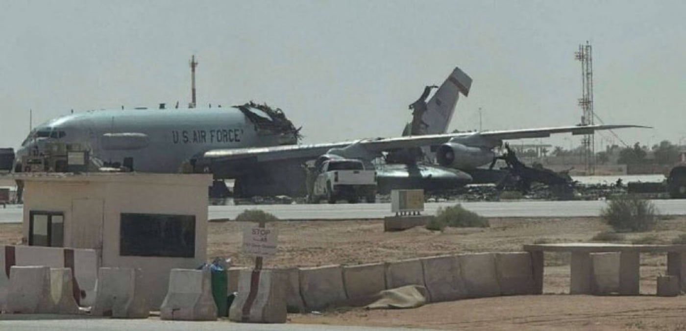 פגיעה במטוס ה-E-3 Sentry (AWACS)