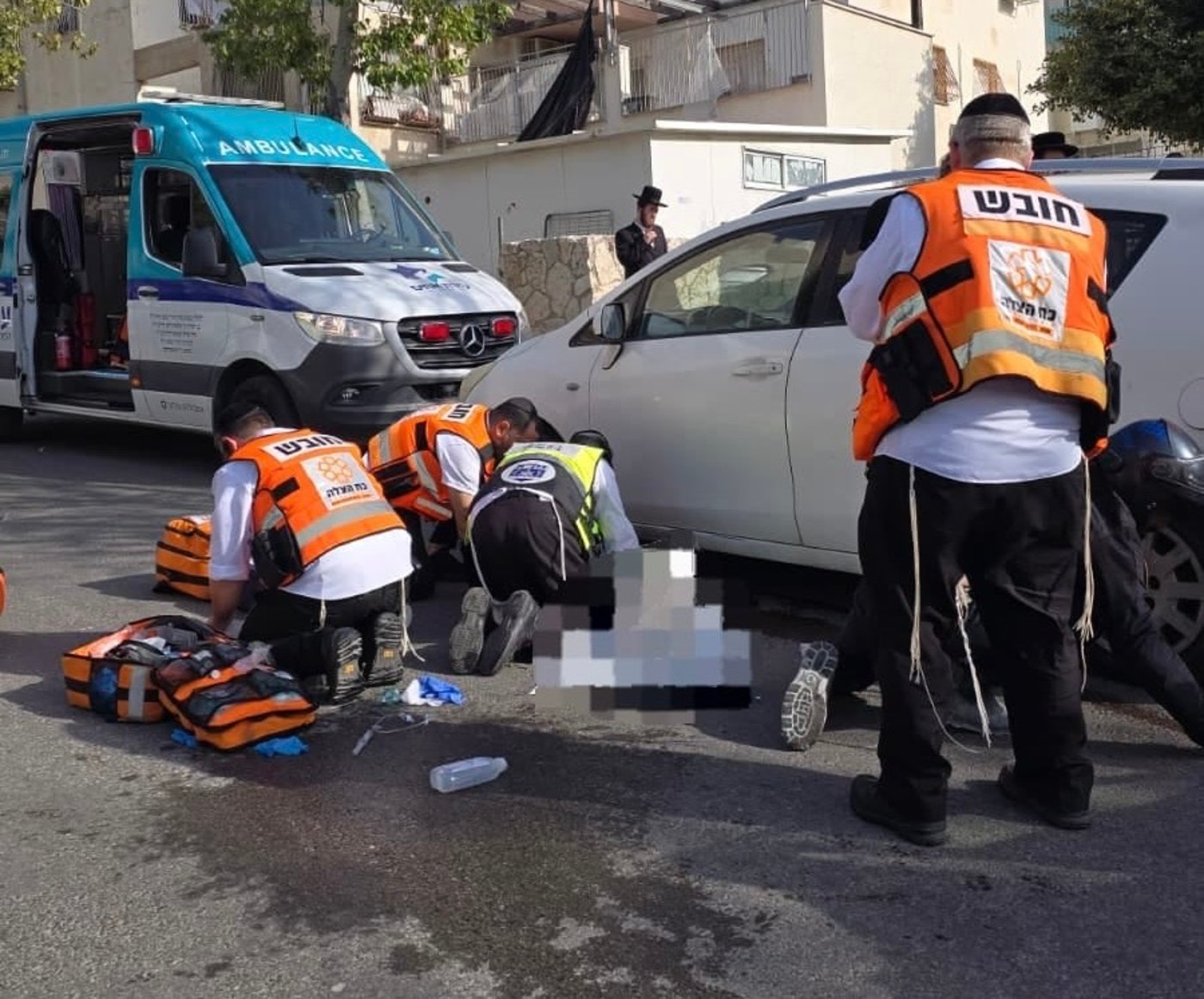 זירת התאונה הקשה