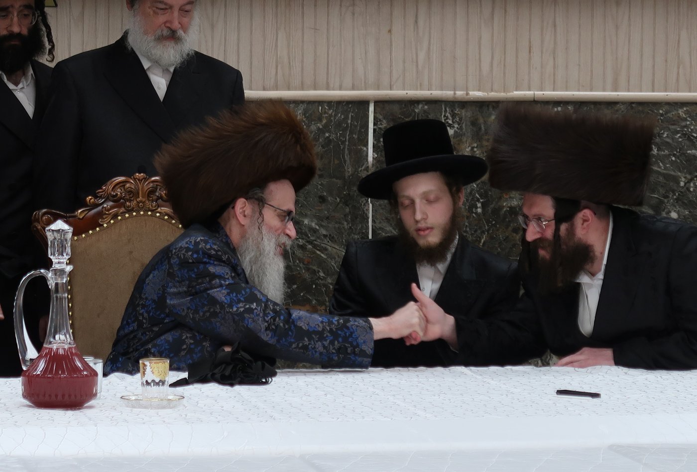 שמחת הווארט של בן האדמו"ר מצאנז זוועהיל