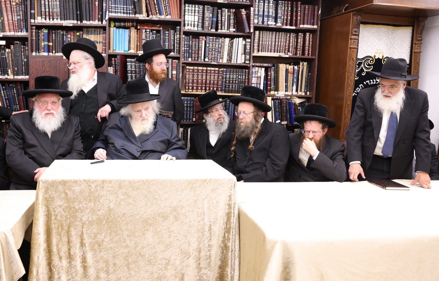 המעמד במעונו של הגר"מ שטרנבוך