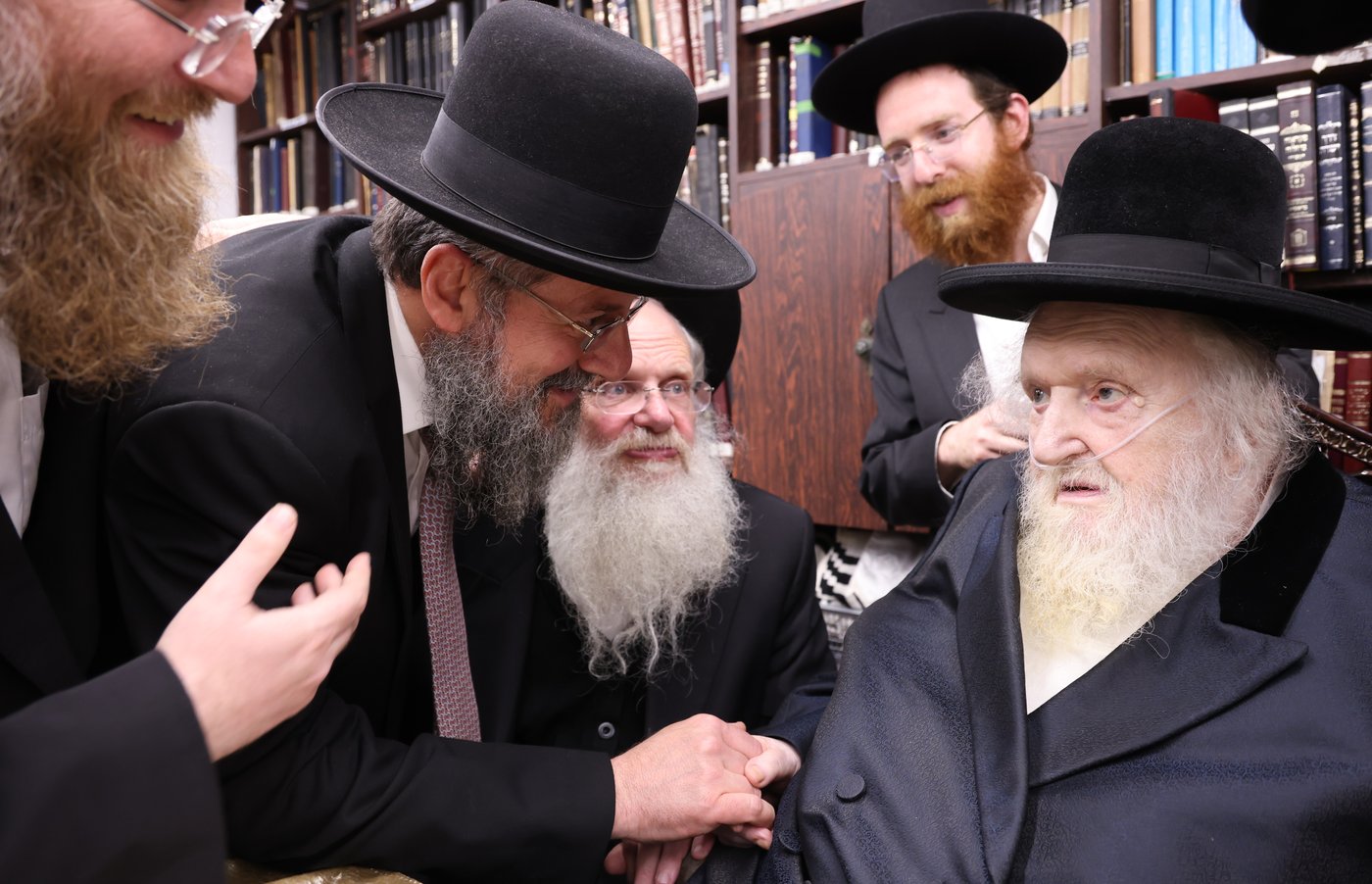 המעמד במעונו של הגר"מ שטרנבוך