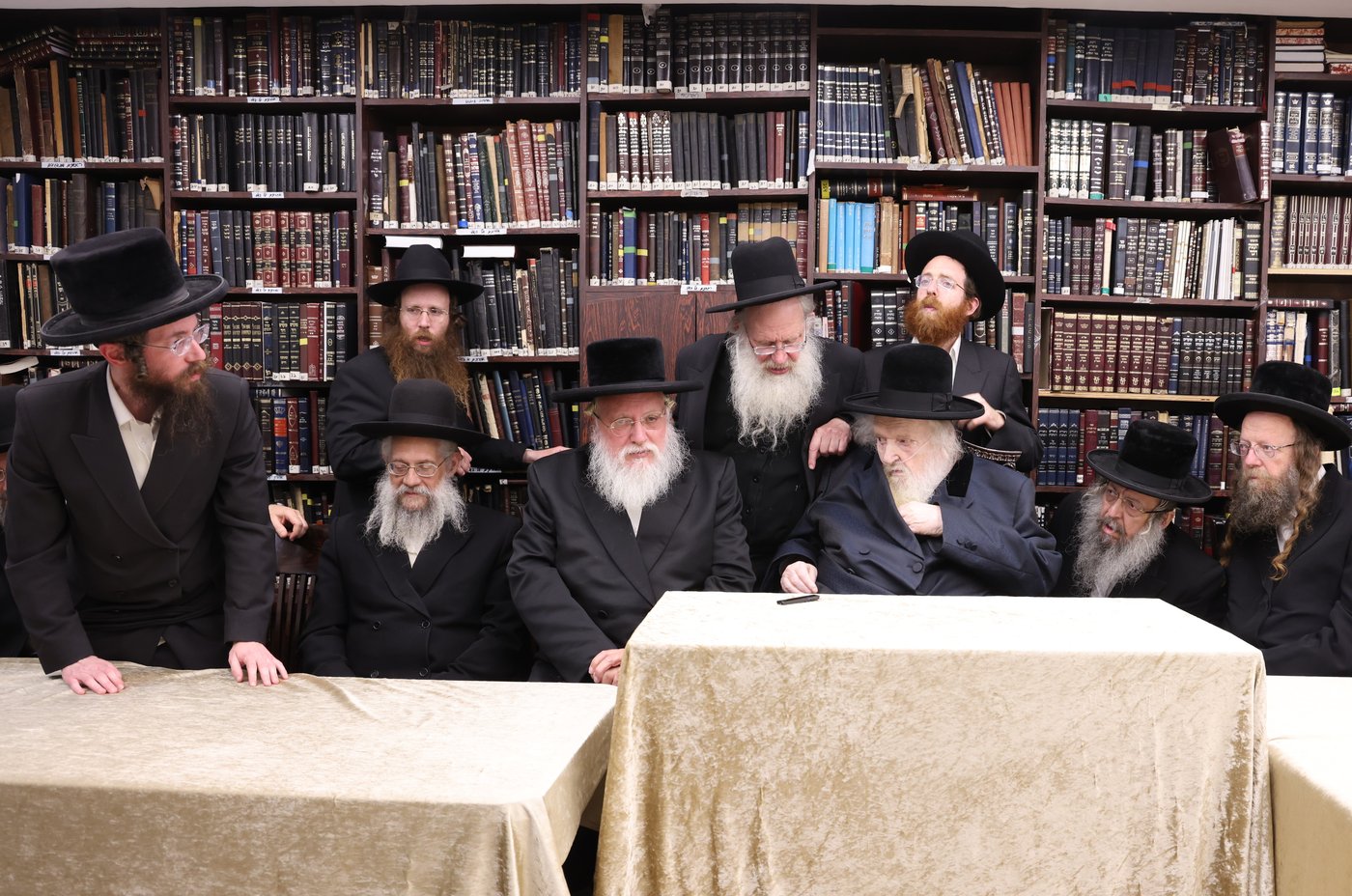 המעמד במעונו של הגר"מ שטרנבוך