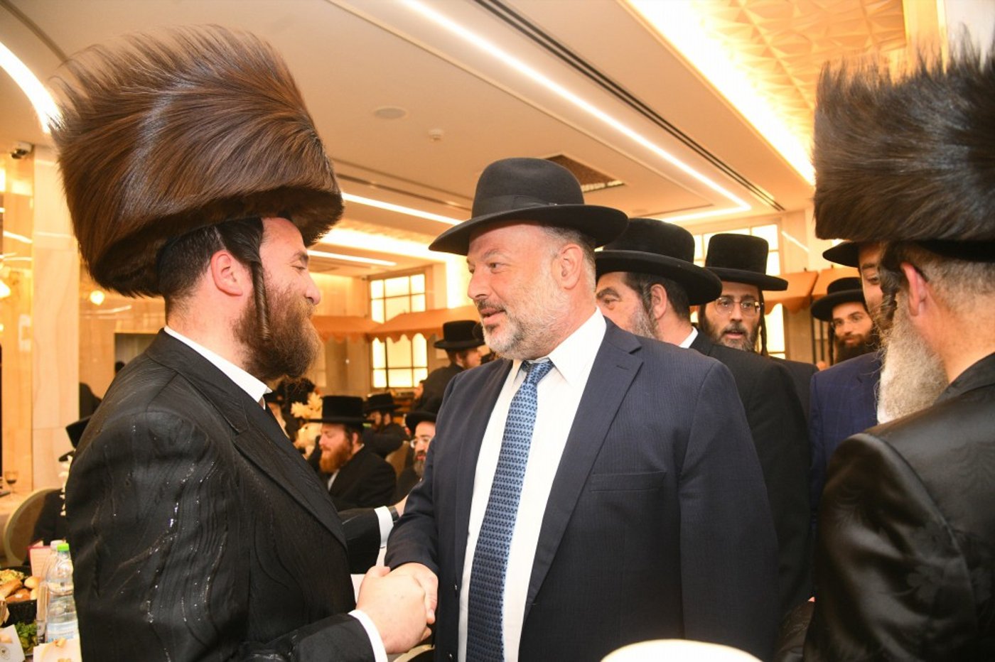 בר מצווה לבנו של יצחק ויינבאך