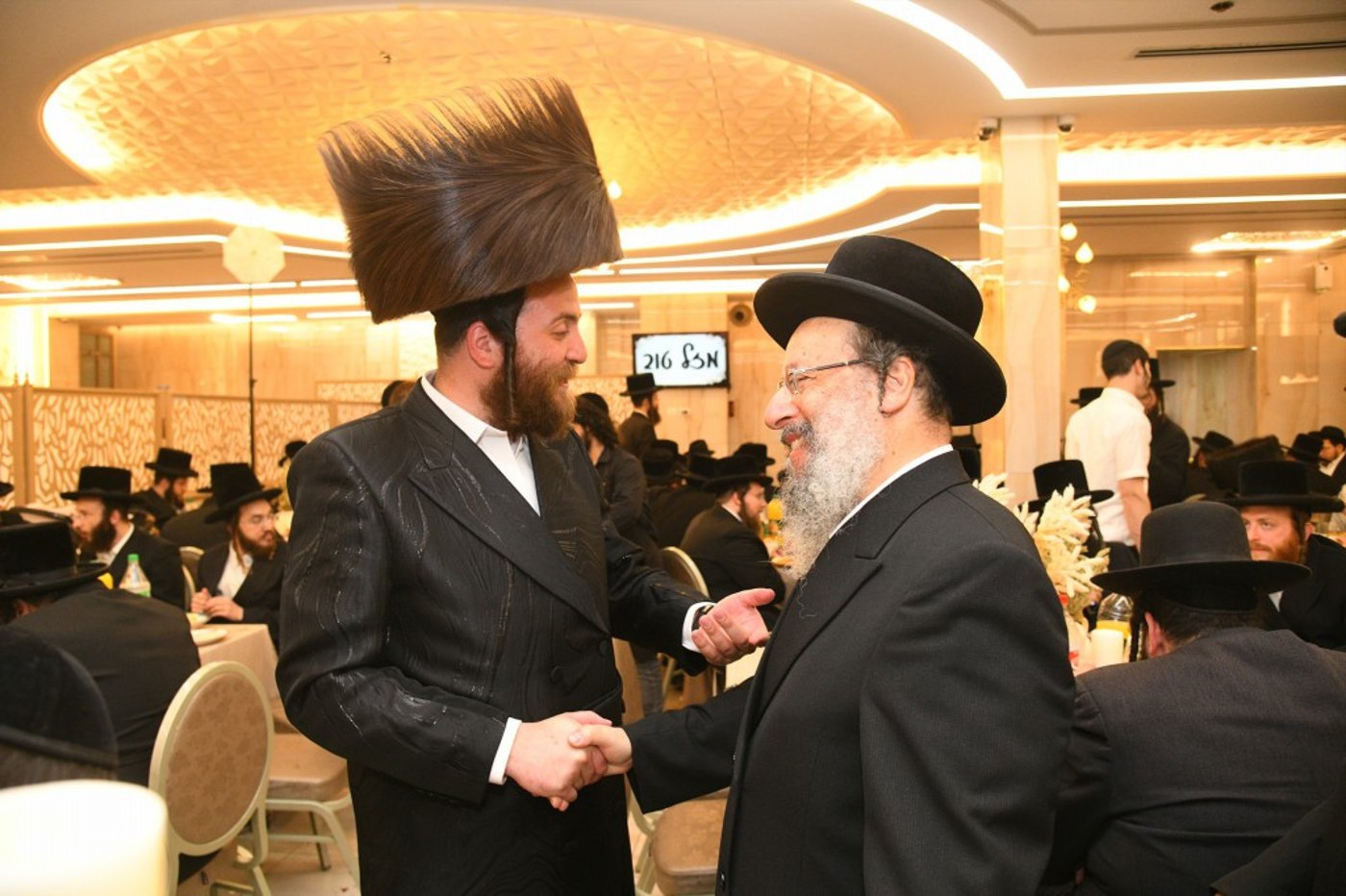 בר מצווה לבנו של יצחק ויינבאך
