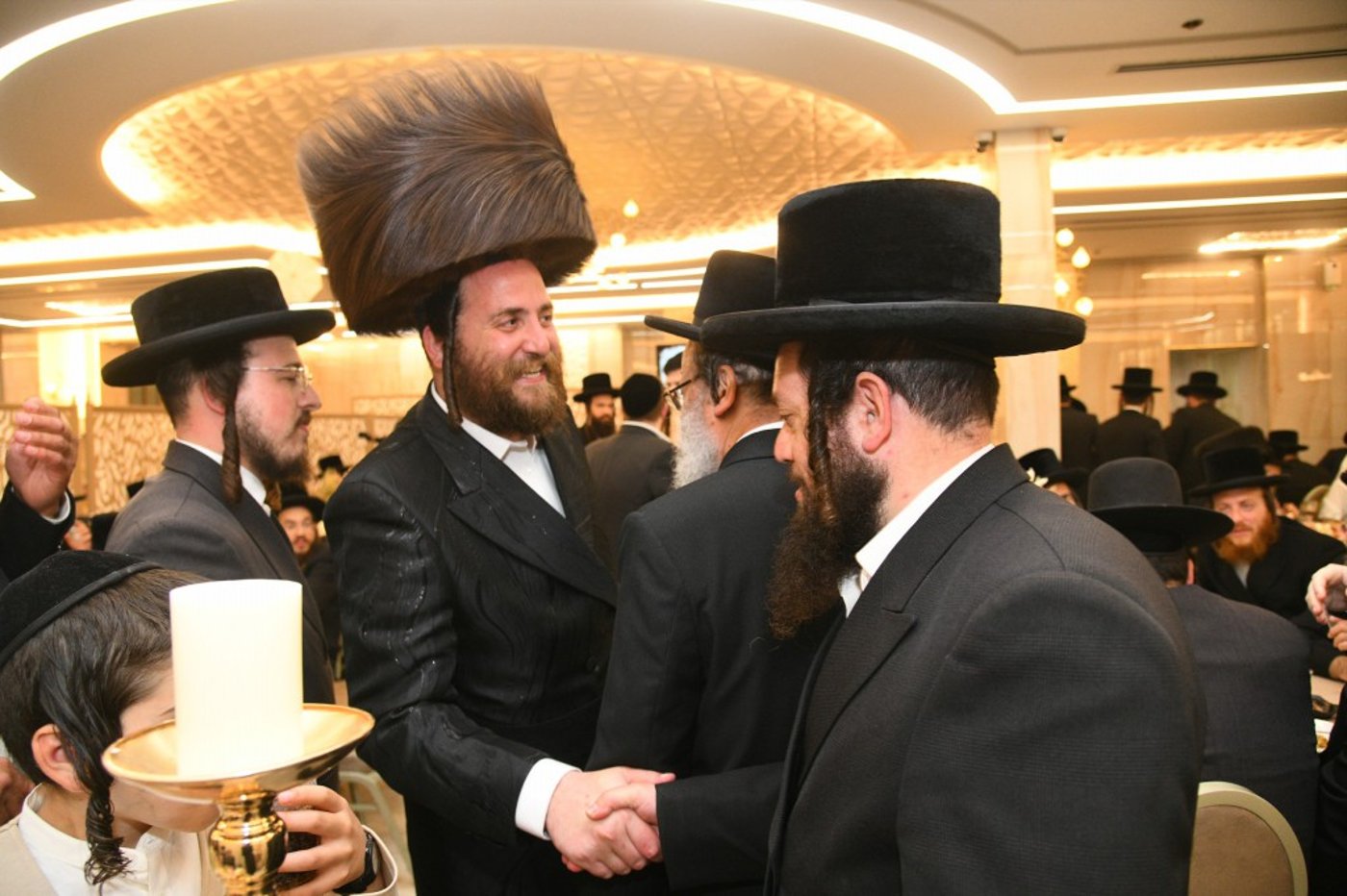 בר מצווה לבנו של יצחק ויינבאך
