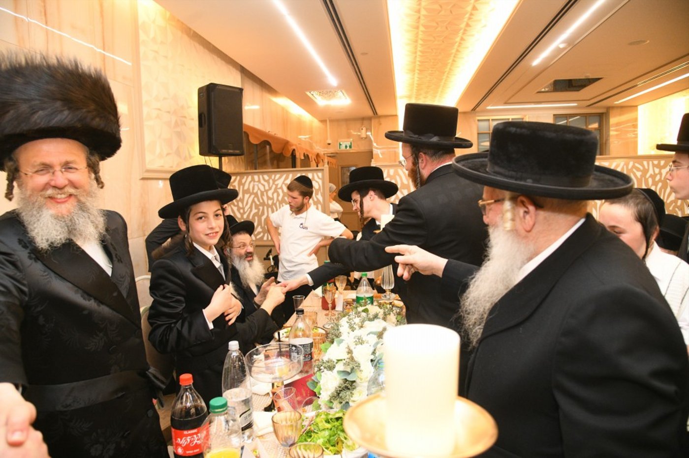 בר מצווה לבנו של יצחק ויינבאך