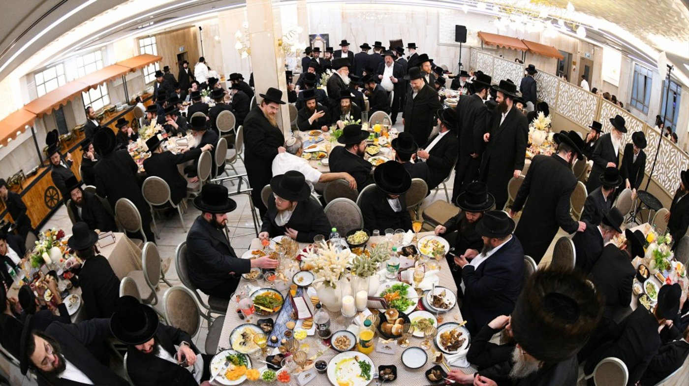 בר מצווה לבנו של יצחק ויינבאך