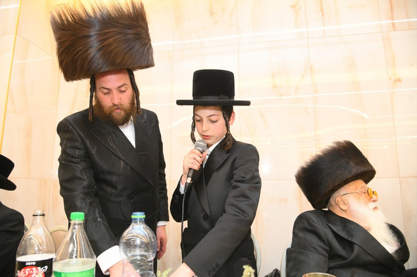בר מצווה לבנו של יצחק ויינבאך