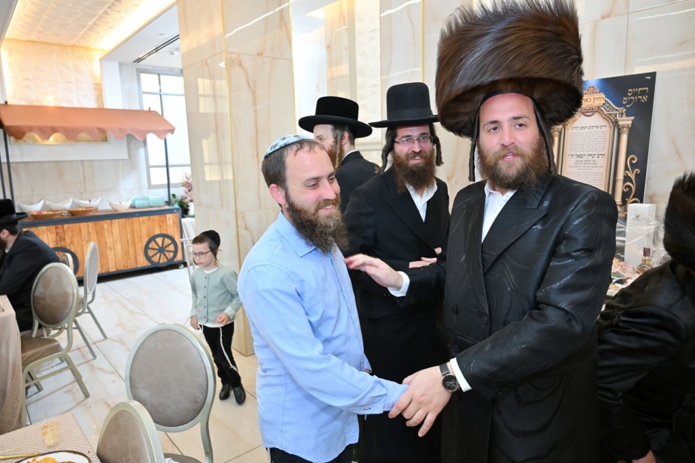 בר מצווה לבנו של יצחק ויינבאך