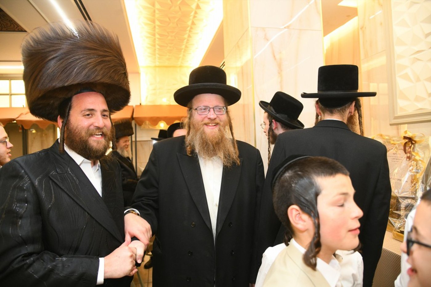 בר מצווה לבנו של יצחק ויינבאך