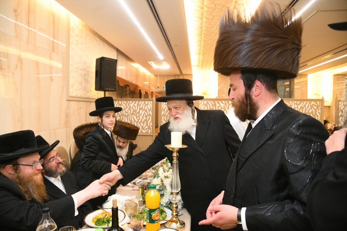 בר מצווה לבנו של יצחק ויינבאך