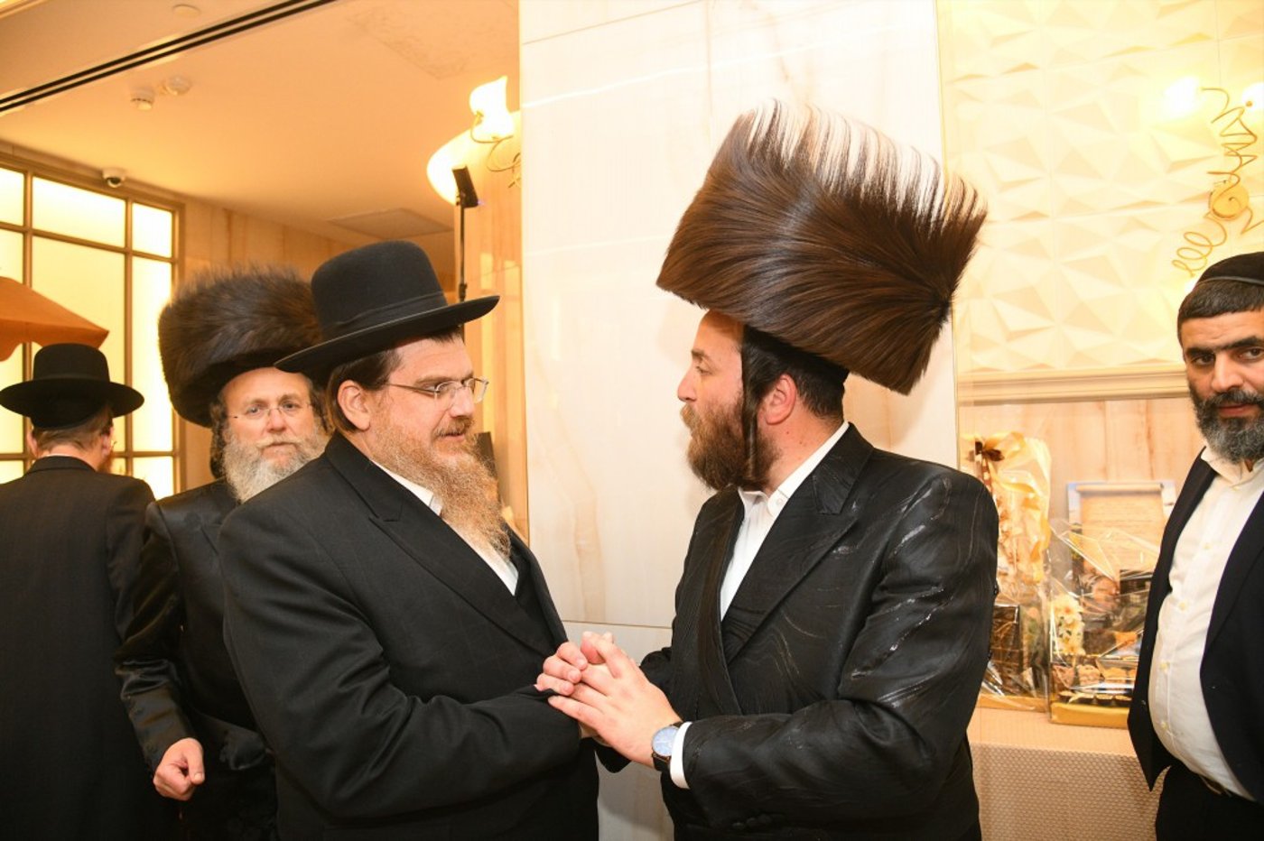 בר מצווה לבנו של יצחק ויינבאך