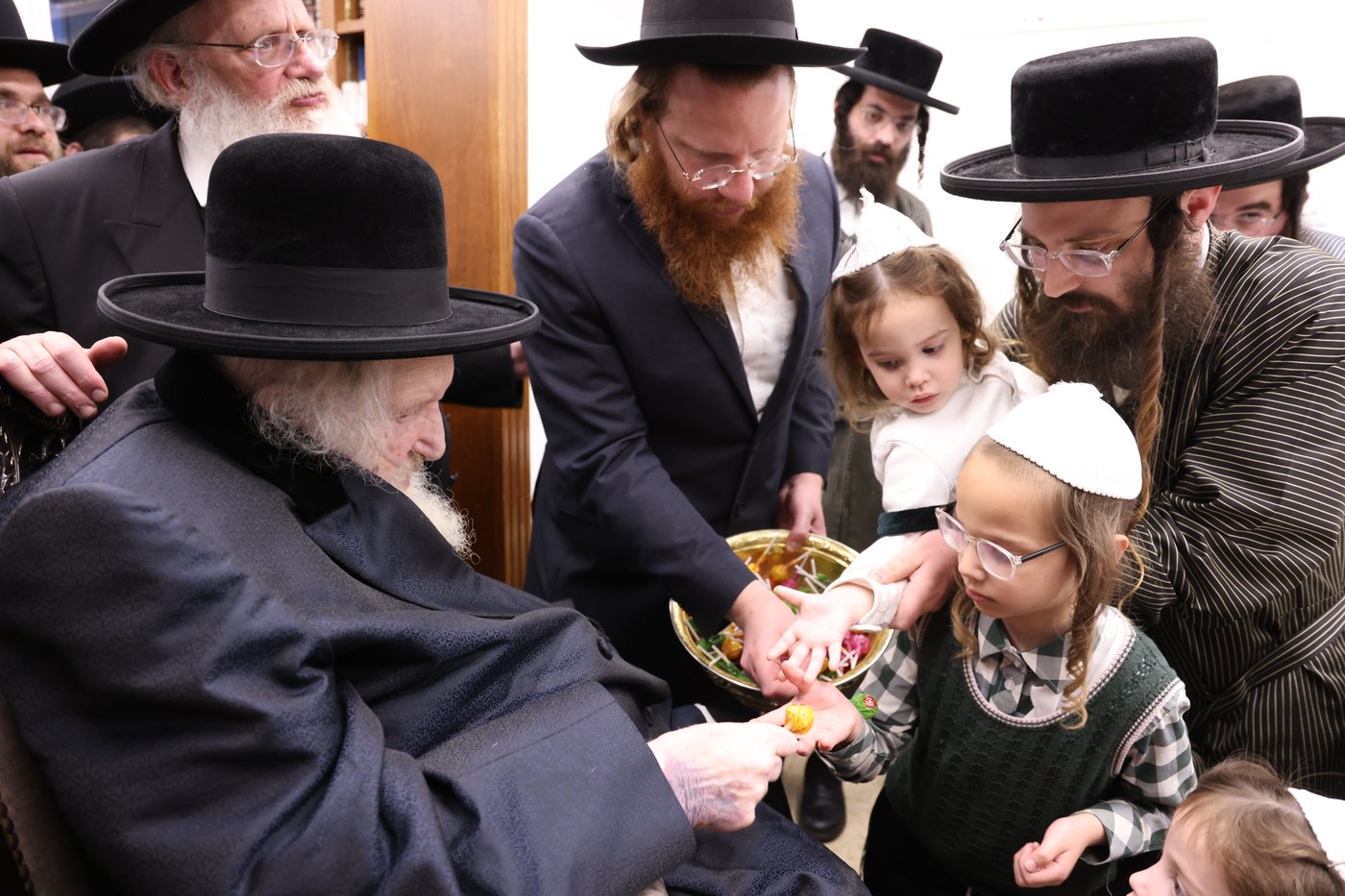 ילדי תולדות אהרן אצל הגר"מ שטרנבוך