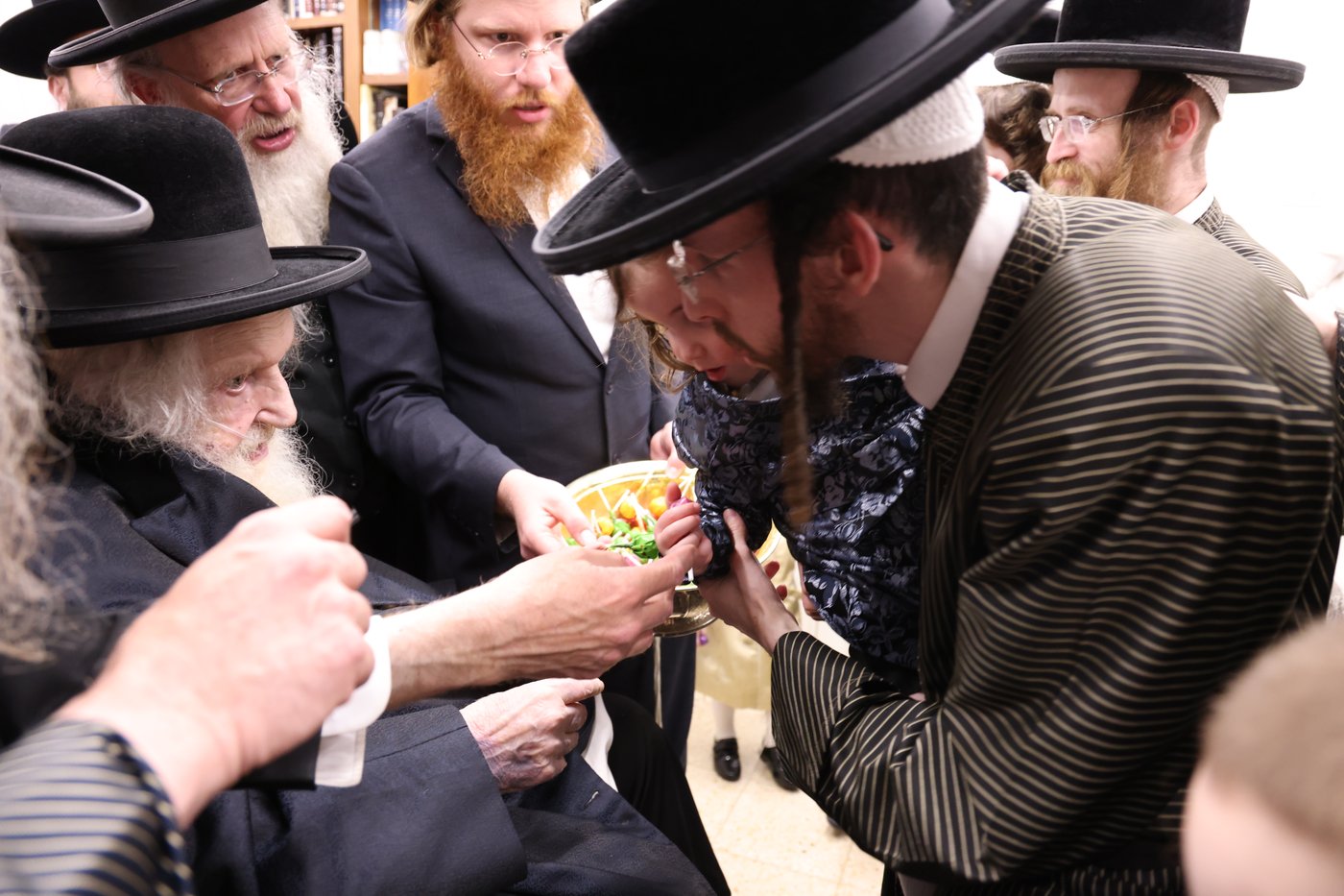ילדי תולדות אהרן אצל הגר"מ שטרנבוך