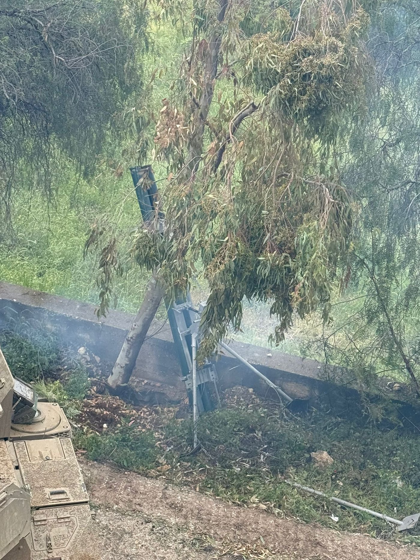 המשגר הטעון שנתפס