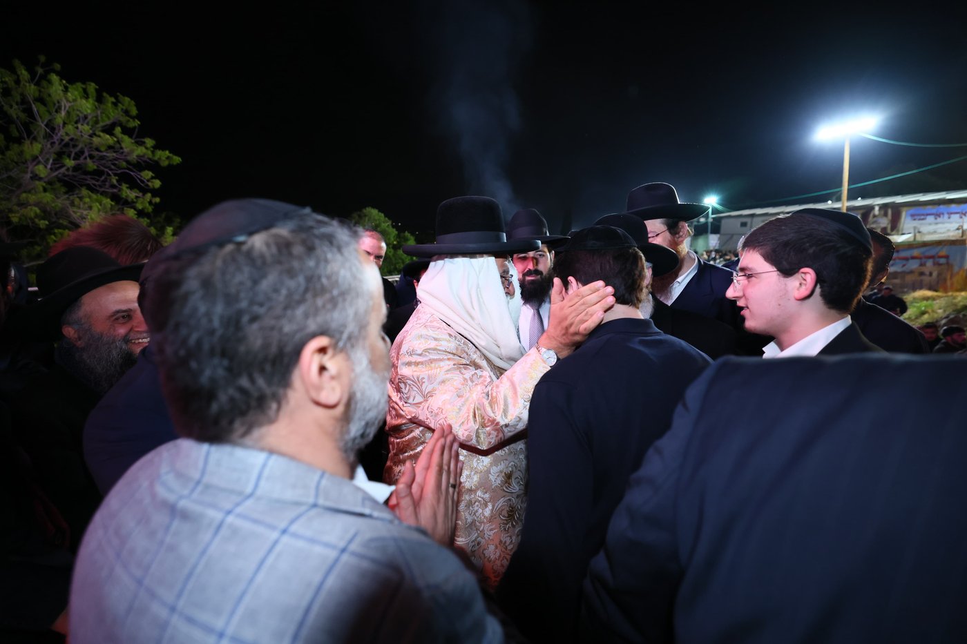 ההדלקה שע"י המקובל רבי בניהו שמואלי - ל"ג בעומר תשפ"ו