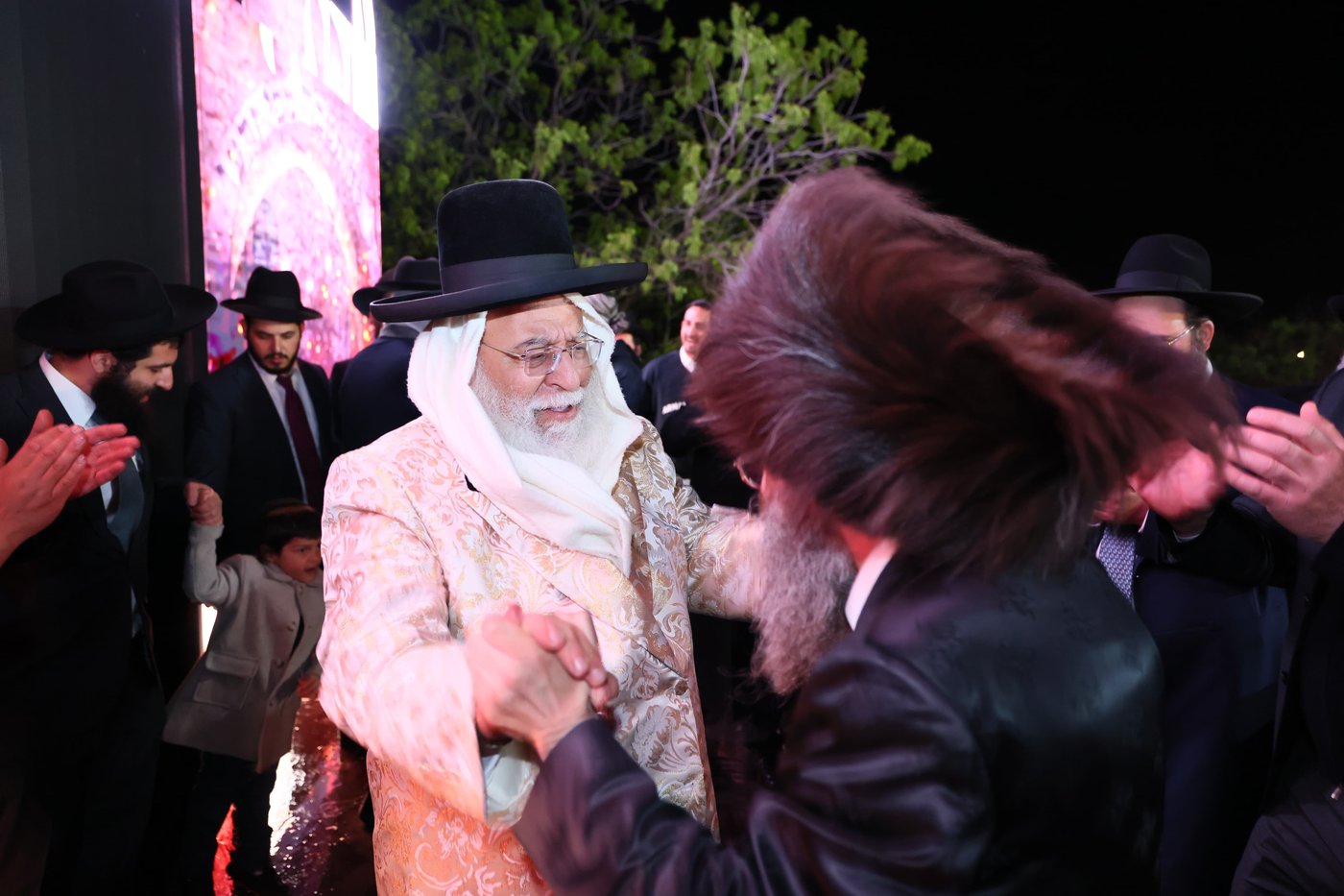 ההדלקה שע"י המקובל רבי בניהו שמואלי - ל"ג בעומר תשפ"ו
