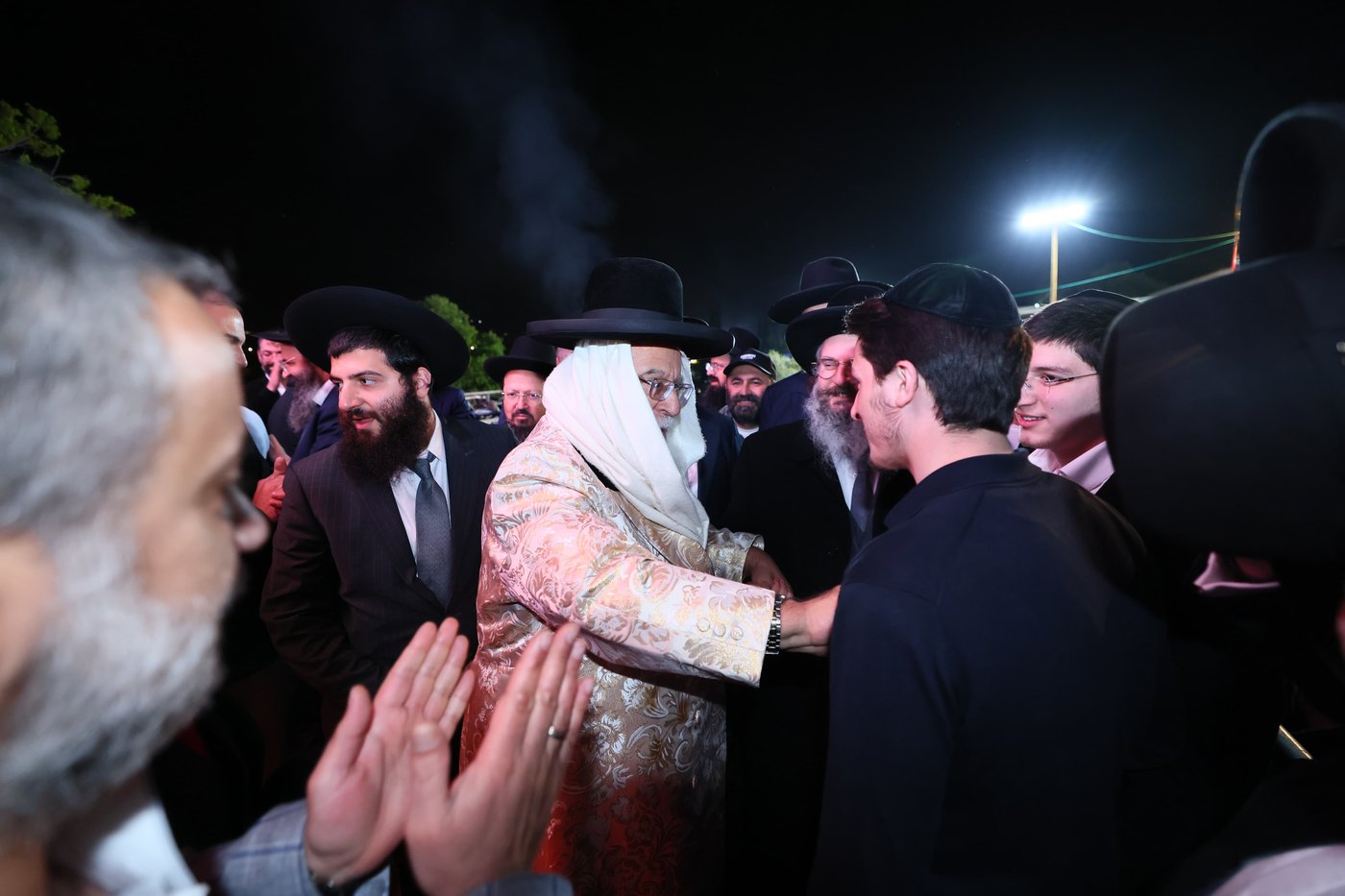 ההדלקה שע"י המקובל רבי בניהו שמואלי - ל"ג בעומר תשפ"ו
