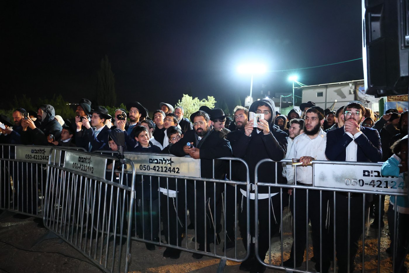 ההדלקה שע"י המקובל רבי בניהו שמואלי - ל"ג בעומר תשפ"ו