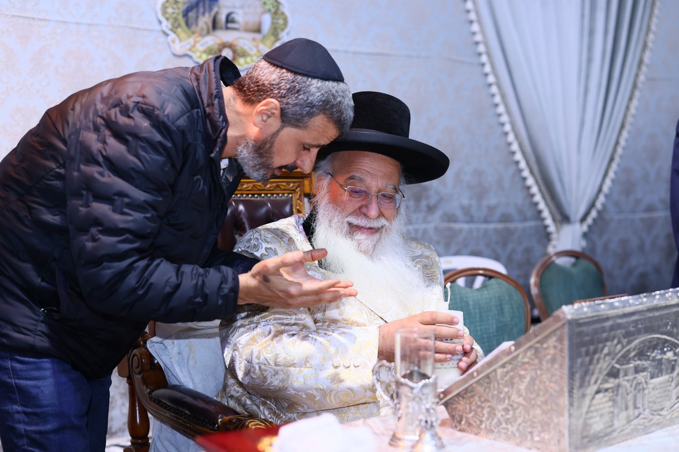 ההדלקה שע"י המקובל רבי בניהו שמואלי - ל"ג בעומר תשפ"ו