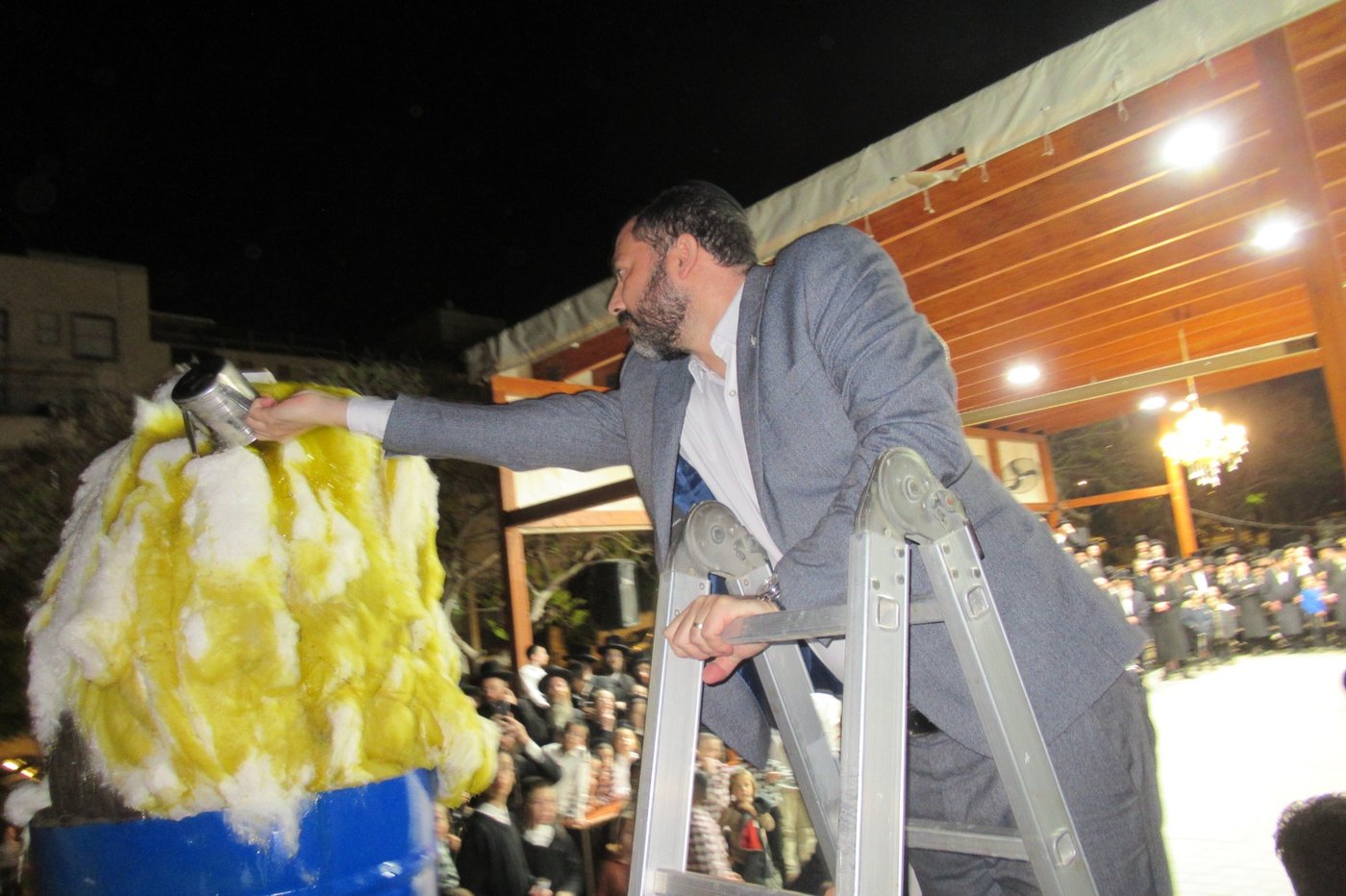 ל"ג בעומר בחצה"ק קרעטשניף קריית גת