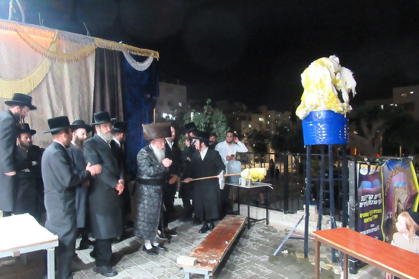 ל"ג בעומר בחצה"ק קרעטשניף קריית גת