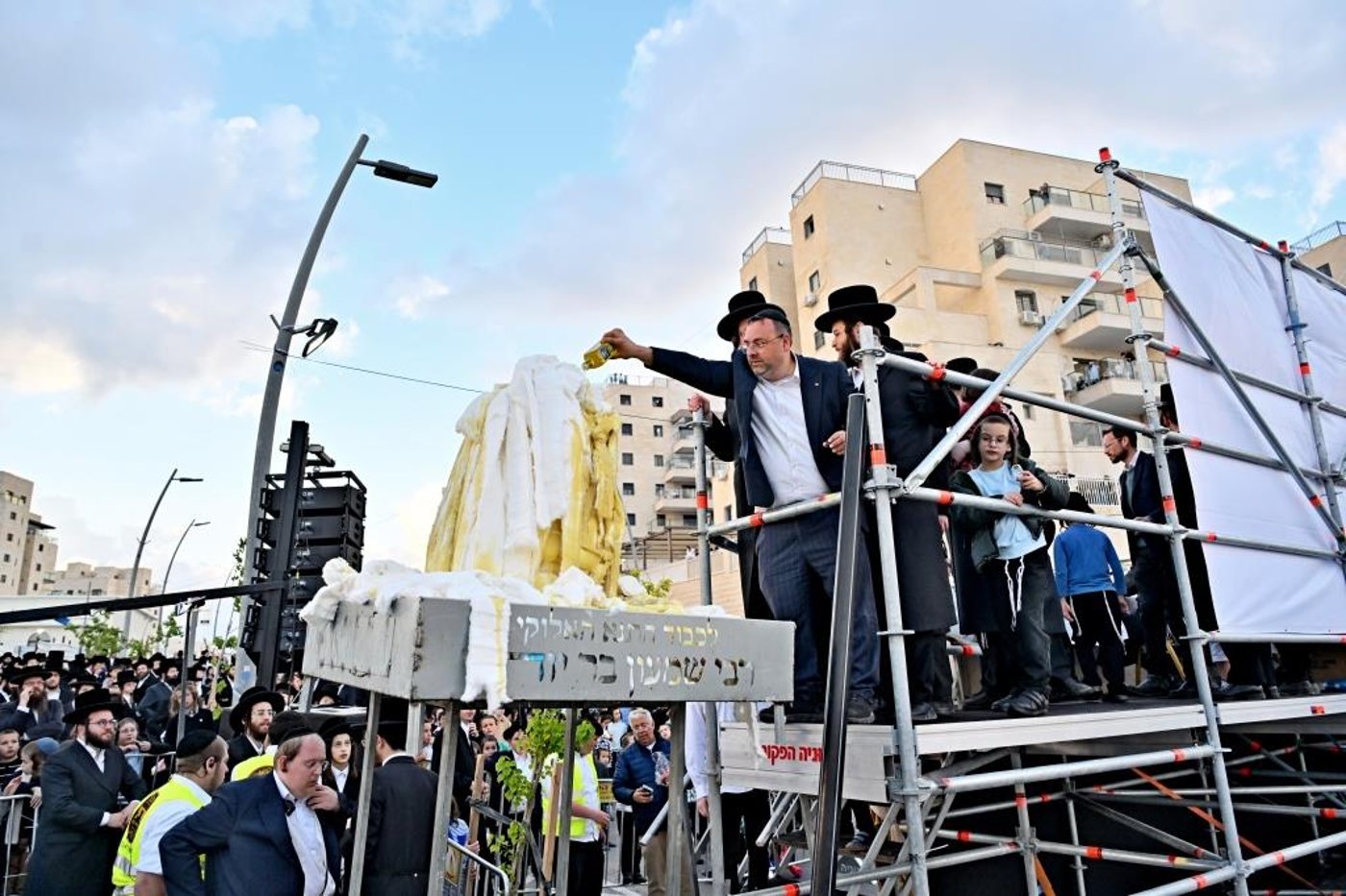 ל"ג בעומר בחצה"ק ספינקא בית שמש
