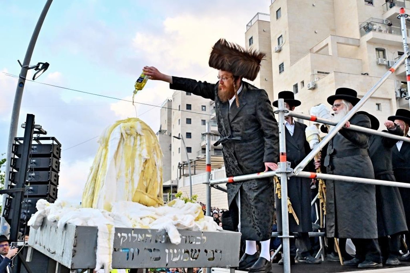 ל"ג בעומר בחצה"ק ספינקא בית שמש