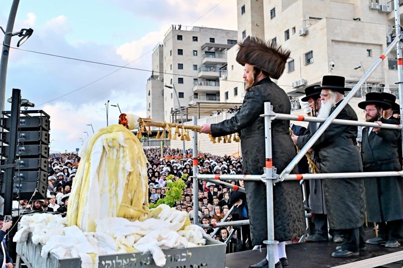ל"ג בעומר בחצה"ק ספינקא בית שמש