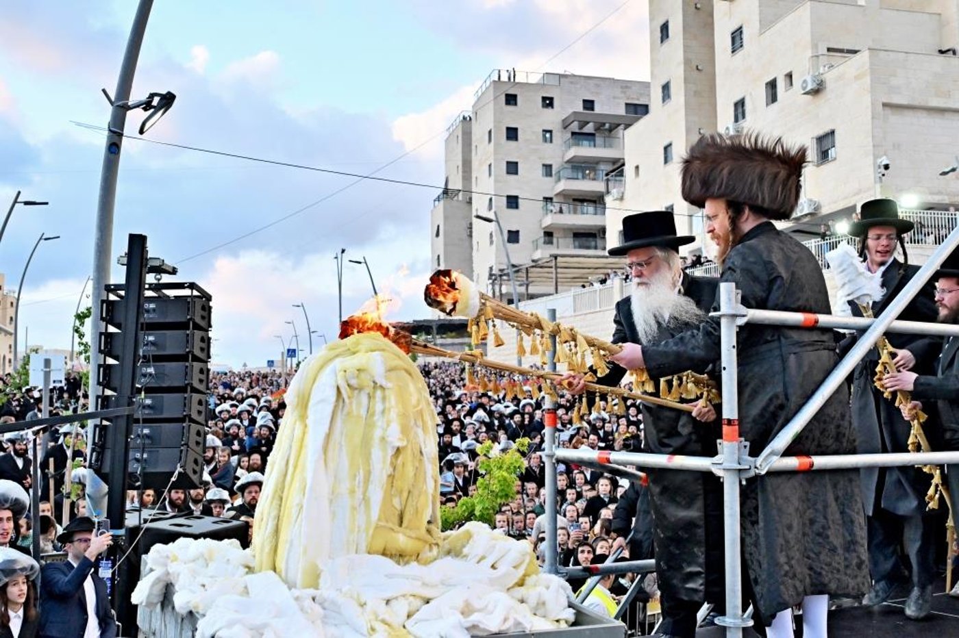 ל"ג בעומר בחצה"ק ספינקא בית שמש